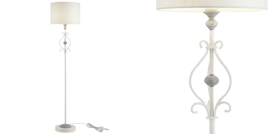 Торшер Mocenigo Floor Lamp White Торшер Mocenigo Floor Lamp White - Loft-Concept в Перми