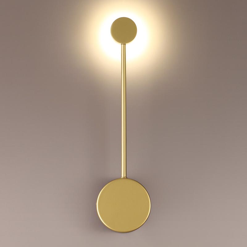 Бра Pin Wall Light Gold 40 Золотой в Перми | Loft Concept 