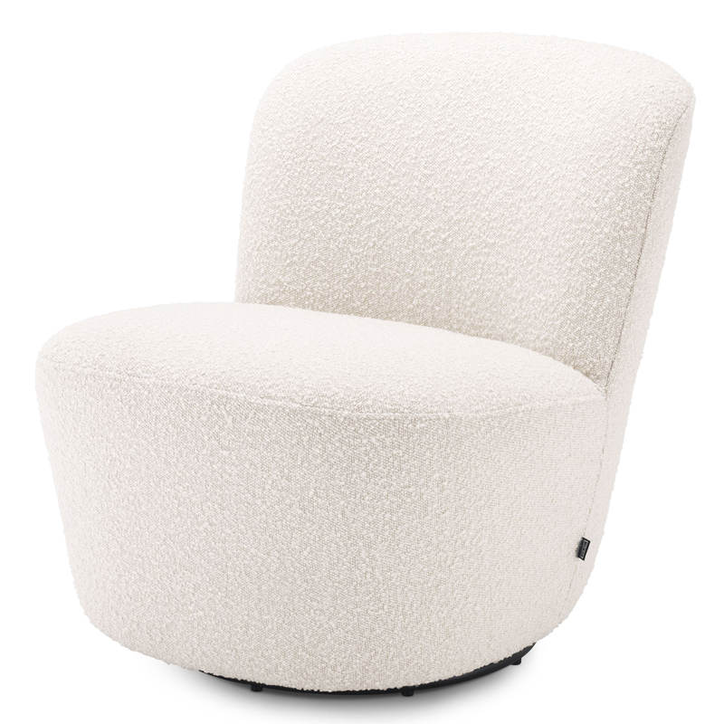 Кресло Eichholtz Swivel Chair Doria Кремовый в Перми | Loft Concept 