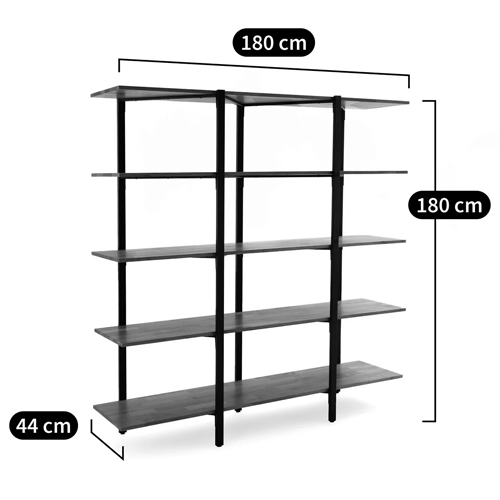 Стеллаж из массива дуба и стали Robson Rack Industrisal Metal Rust в Перми