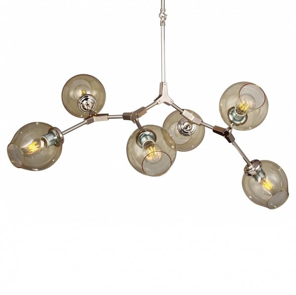 Люстра Branching Bubble Chandelier 6 Amber Янтарь (Amber) в Перми | Loft Concept 