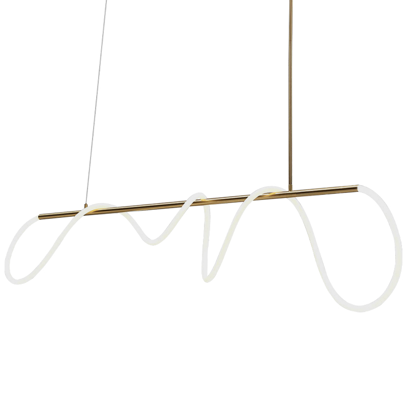 Светильник Luke Lampco Tracer Bar Gold 160 Золотой Белый в Перми | Loft Concept 