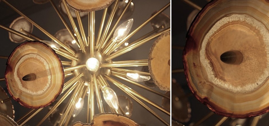 Люстра Agate Burst Chandelier Brass Люстра Agate Burst Chandelier Brass - Loft-Concept в Перми