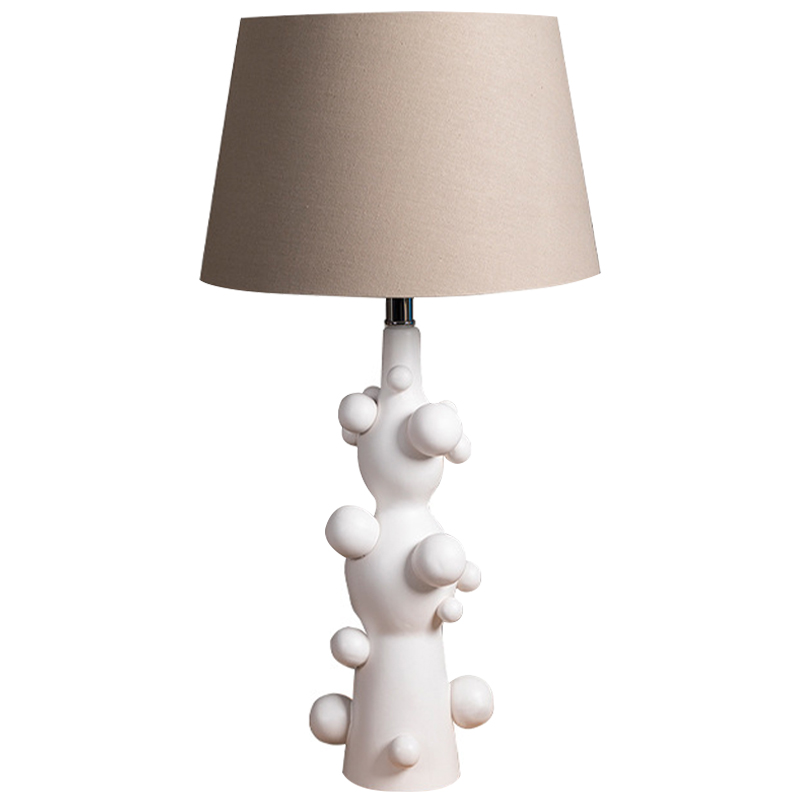 Настольная лампа Molecule Table Lamp White Бежевый Белый в Перми | Loft Concept 