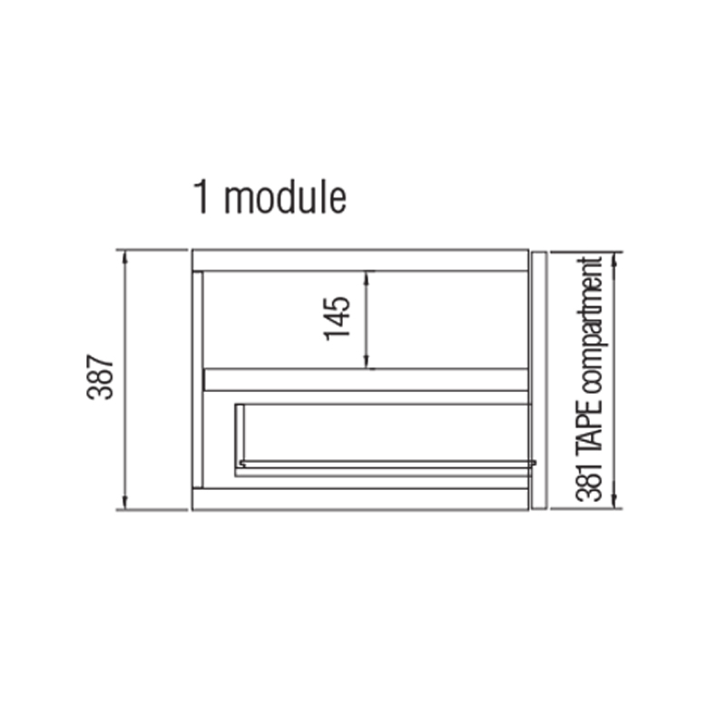 Дизайнерский длинный буфет 505 UP SIDEBOARD в Перми