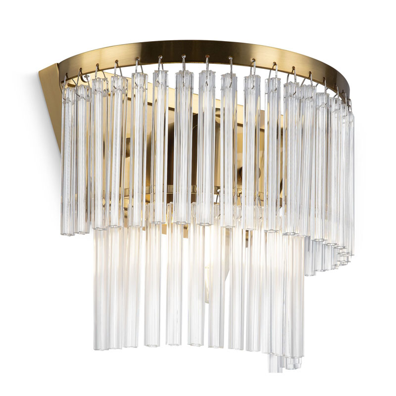 Бра Olimpa Sconce brass Латунь в Перми | Loft Concept 