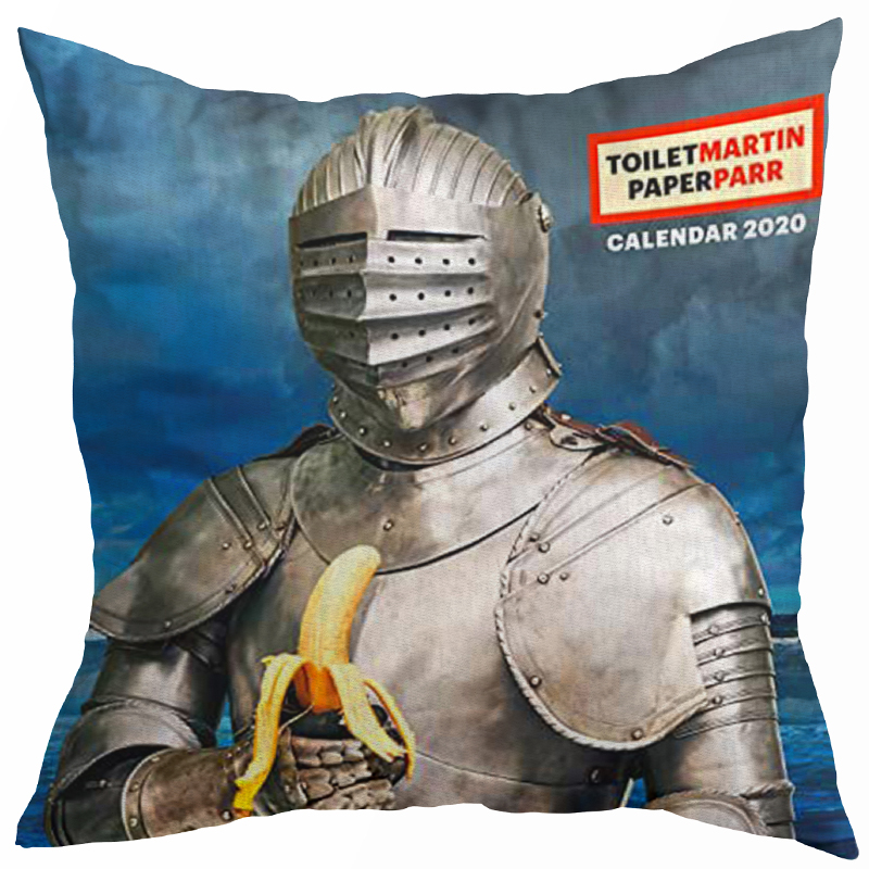 Декоративная подушка Seletti Cushion Knight Синий Серый Красный в Перми | Loft Concept 