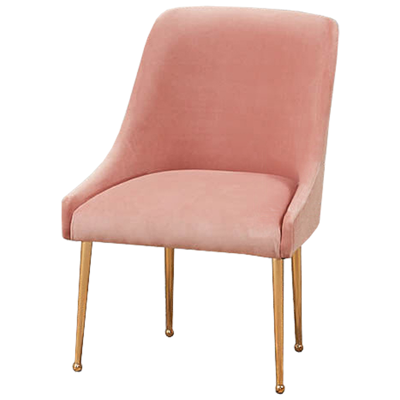 Стул Gormal Stool pink Розовый Золотой в Перми | Loft Concept 