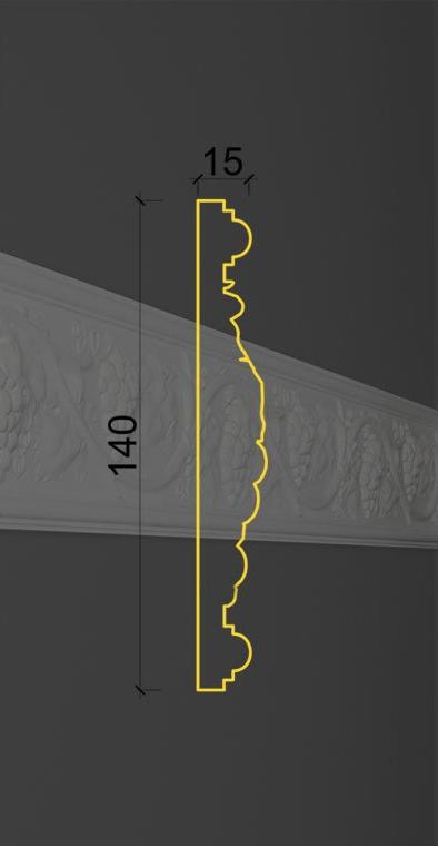 Молдинг с орнаментом MO-12 в Перми