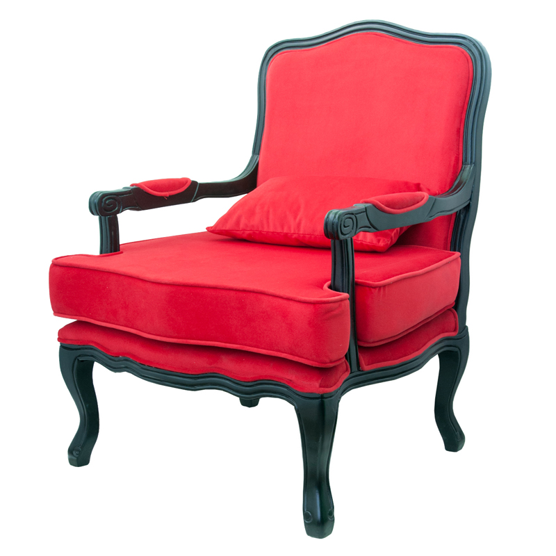 Кресло Harold Chair red Красный в Перми | Loft Concept 