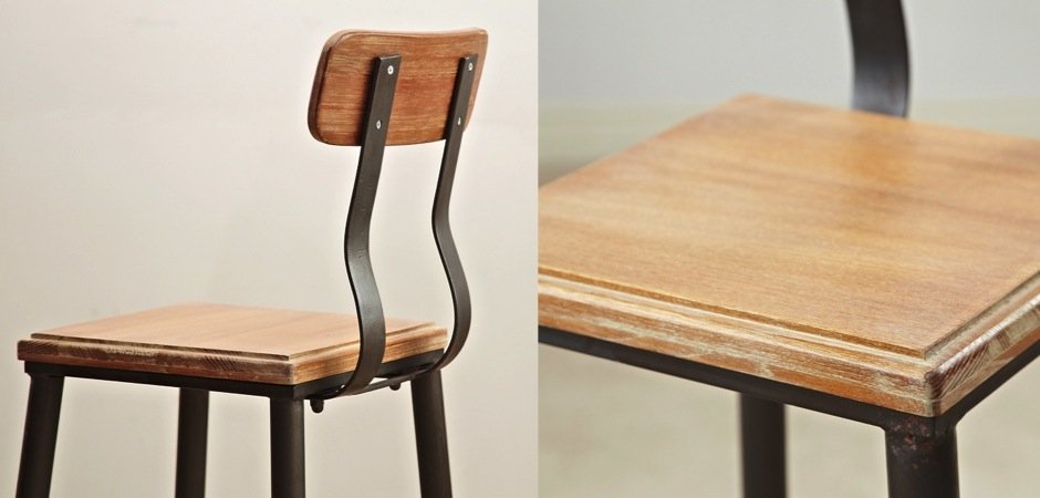 Барный стул Loft Wooden Барный стул Loft Wooden - Loft-Concept в Перми