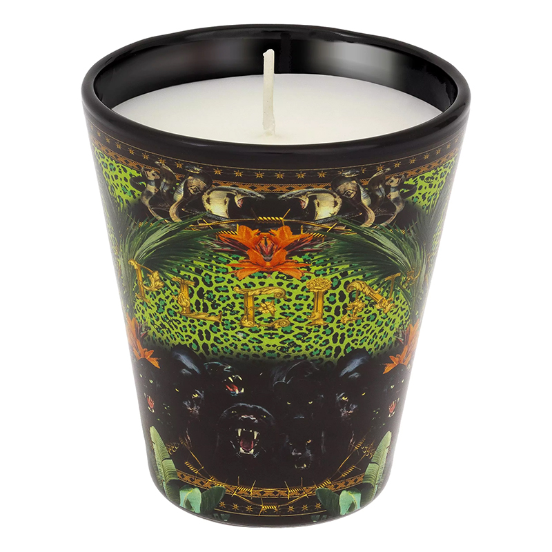 Свеча Philipp Plein Candle Jungle M Черный Мульти в Перми | Loft Concept 