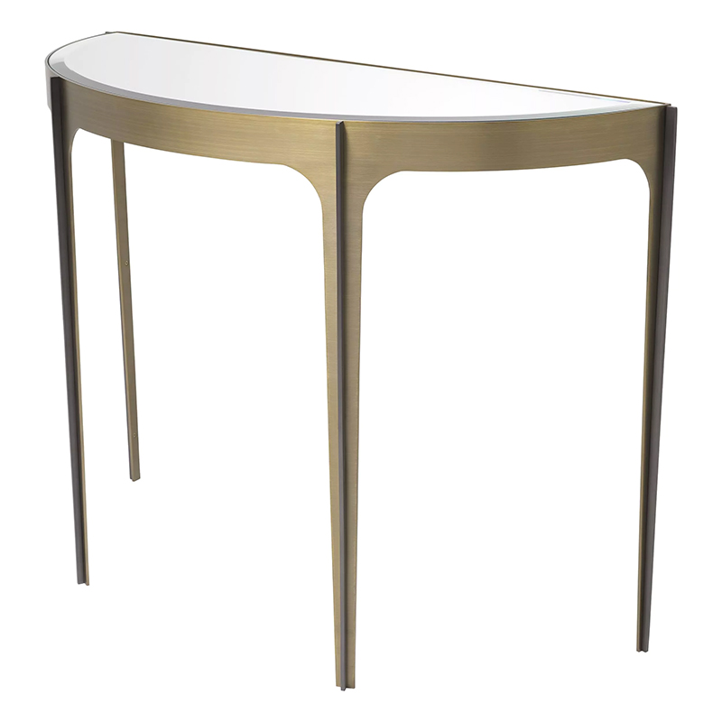 Консоль Eichholtz Console Table Artemisa Brass Латунь Зеркало в Перми | Loft Concept 