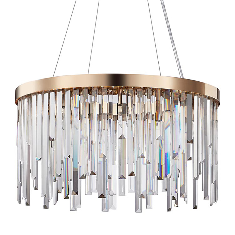 Люстра Bennett Chandelier gold 60 Золотой Прозрачный в Перми | Loft Concept 