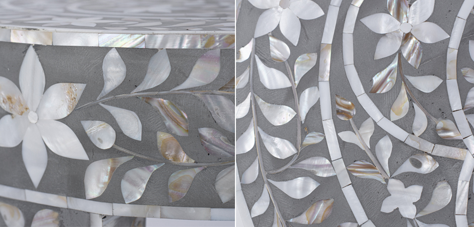 Столик MOTHER OF PERAL INLAY STOOL Столик MOTHER OF PERAL INLAY STOOL - Loft-Concept в Перми