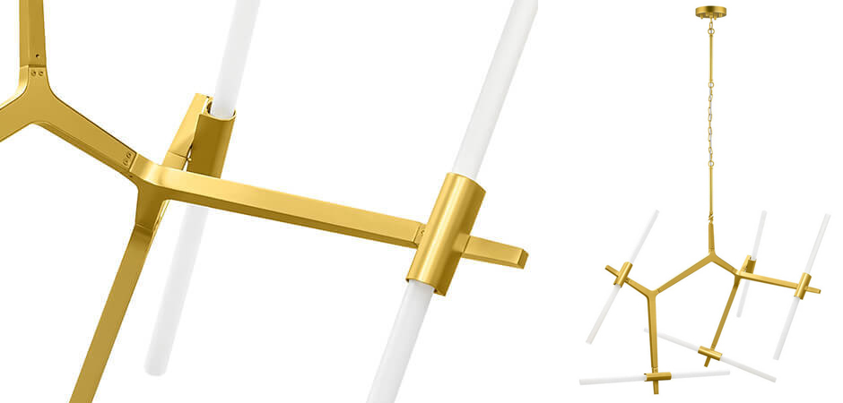 Люстра Агнес Chandelier Gold 10 Люстра Агнес Chandelier Gold 10 - Loft-Concept в Перми