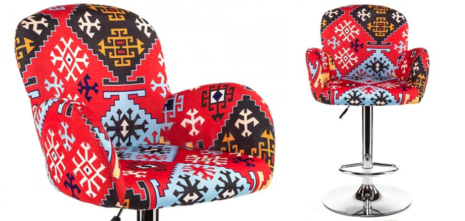 Барный стул Kelim Bar Stool Барный стул Kelim Bar Stool - Loft-Concept в Перми