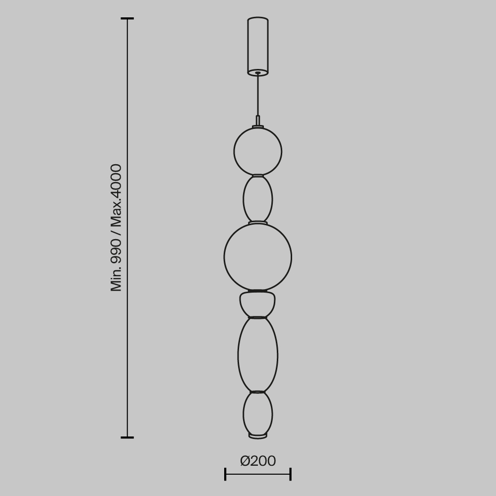 Подвесной светильник Adore LED 3000K 24Bт  в Перми