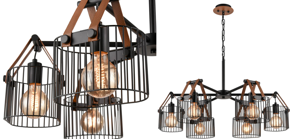Люстра Cage Wire Color D76 Люстра Cage Wire Color D76 - Loft-Concept в Перми