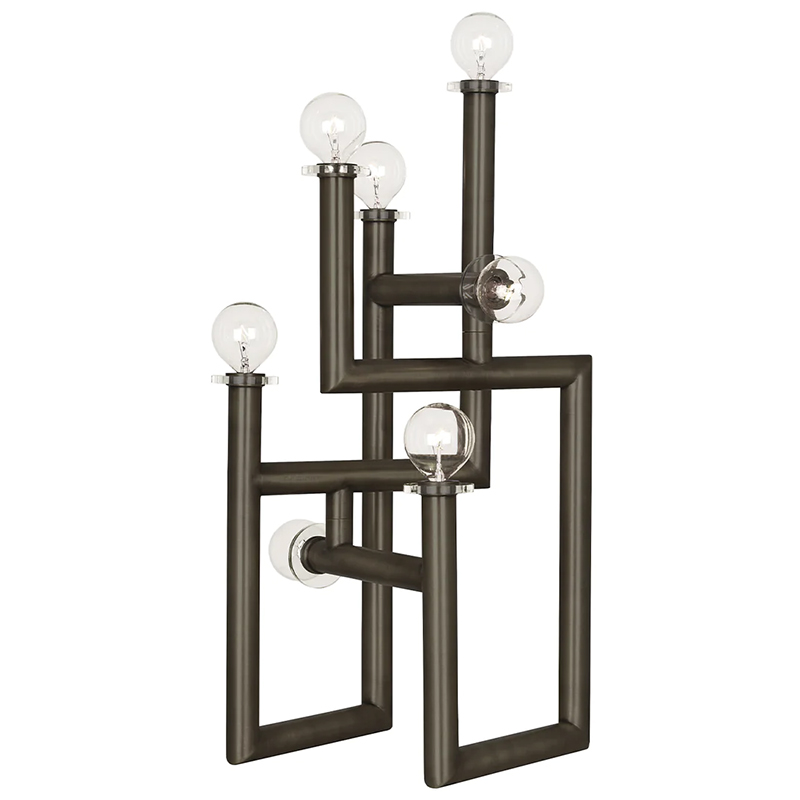 Настольная лампа Jonathan Adler Milano Modernist Table Lamp Bronze Темная бронза в Перми | Loft Concept 