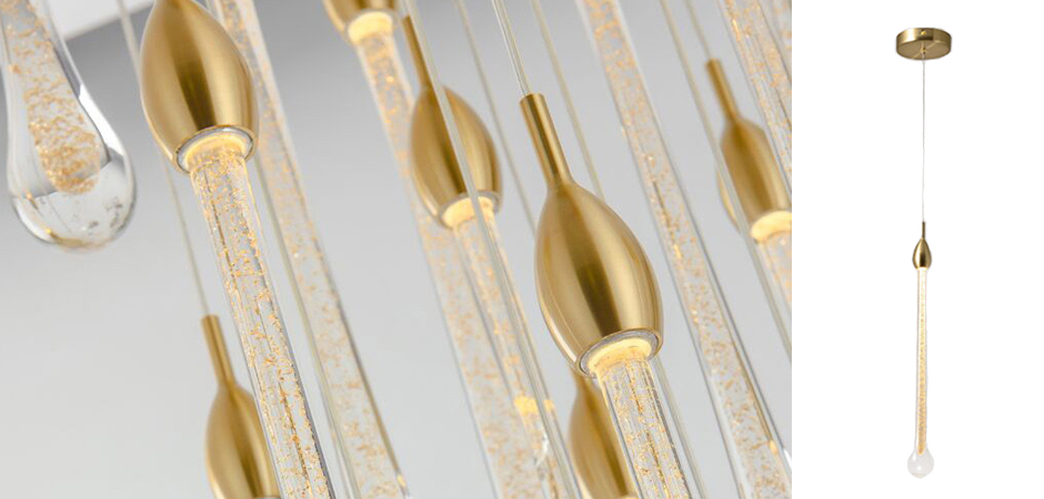Подвесной светильник Droplet Ray Подвесной светильник Droplet Ray - Loft-Concept в Перми