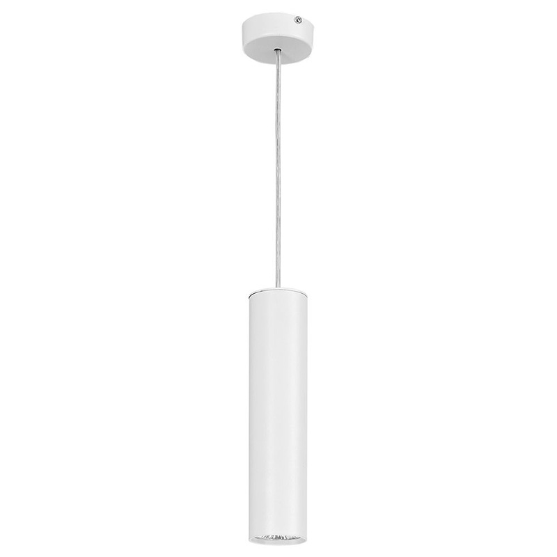 Подвесной светильник Luis Trumpet Tube White Lamp 25 Белый в Перми | Loft Concept 