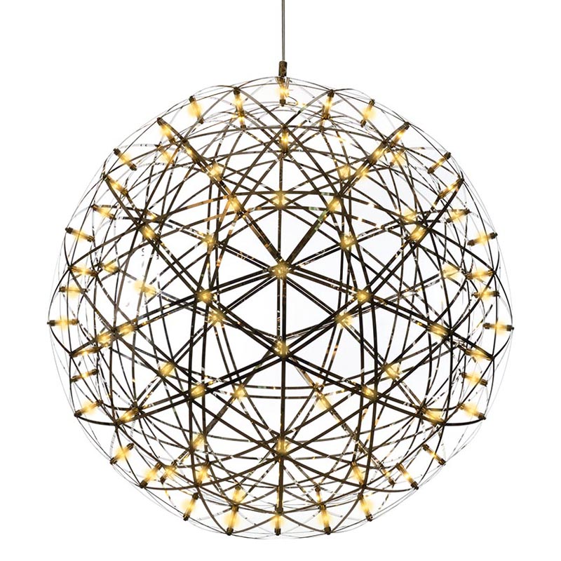 Люстра Moooi 3D Sphere Yellow lamp L Хром в Перми | Loft Concept 