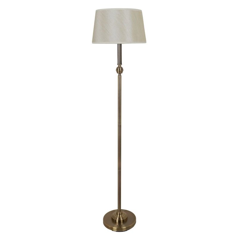 Торшер Brasso Floor lamp Латунь Бежевый в Перми | Loft Concept 