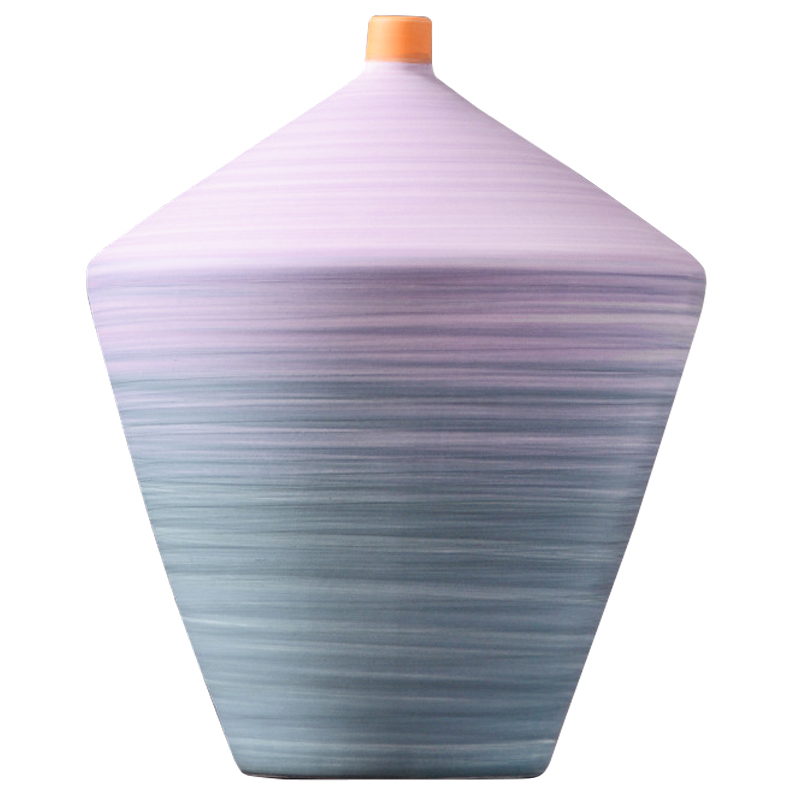 Ваза Gradient Vase 24 Сиреневый Светло-голубой Мульти в Перми | Loft Concept 