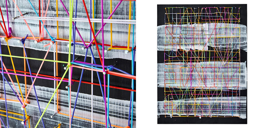 Картина Thread Drawing Картина Thread Drawing - Loft-Concept в Перми