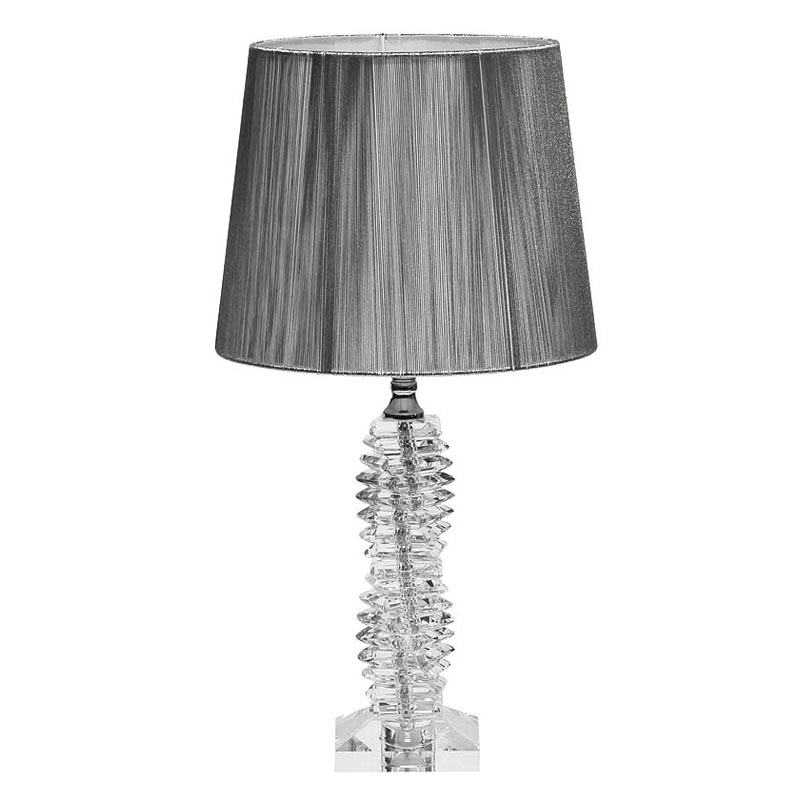 Настольная лампа Niklas Table Lamp Серебряный в Перми | Loft Concept 