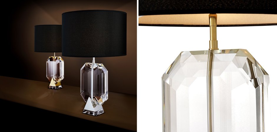 Настольная лампа Eichholtz Table Lamp Emerald Gold & Black Настольная лампа Eichholtz Table Lamp Emerald Gold & Black - Loft-Concept в Перми