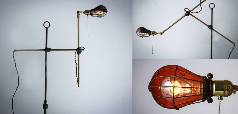 Напольный светильник Steampunk Extension Pole Floor Напольный светильник Steampunk Extension Pole Floor - Loft-Concept в Перми