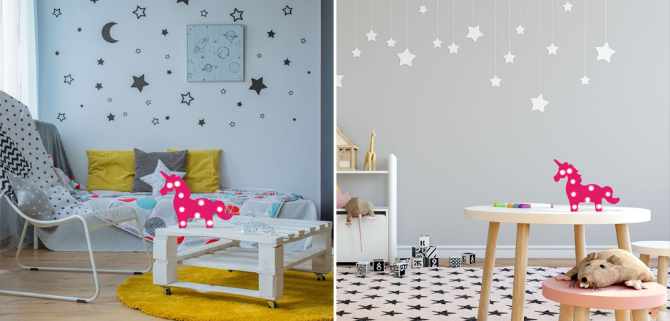 Детский ночник Розовый единорог Детский ночник Розовый единорог - Loft-Concept в Перми