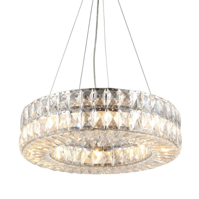 Люстра Crystal Regena Silver Chandelier Прозрачный Хром в Перми | Loft Concept 