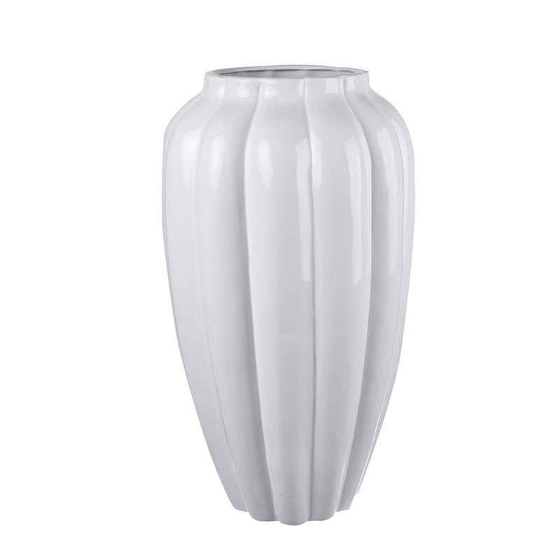 Ваза Carambola Vase white high Белый в Перми | Loft Concept 