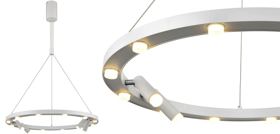 Люстра Rigor & Conciseness Lighting White Disk Люстра Rigor & Conciseness Lighting White Disk - Loft-Concept в Перми
