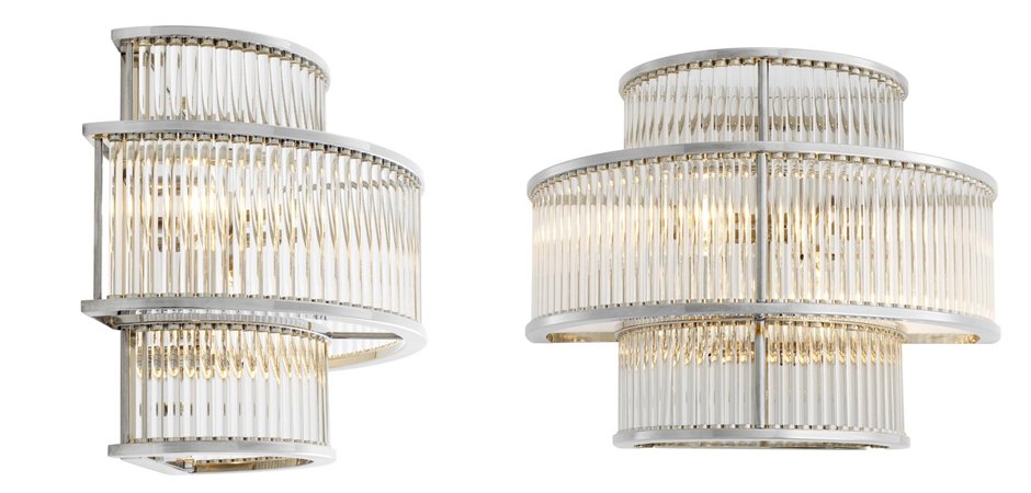 Бра Wall Lamp Mancini Nickel Бра Wall Lamp Mancini Nickel - Loft-Concept в Перми