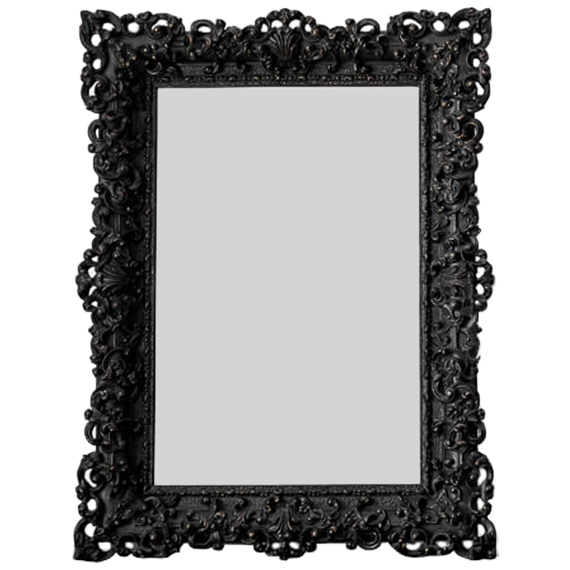 Зеркало Leeuw Mirror Black Винтажный черный в Перми | Loft Concept 