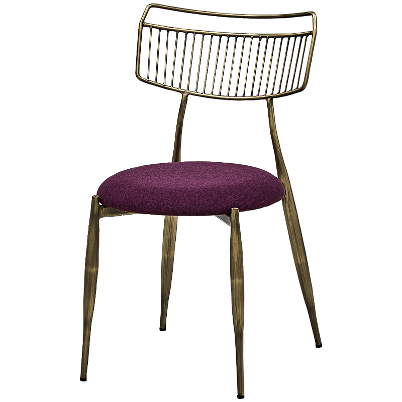 Стул Sim Stool Лиловый Бронза в Перми | Loft Concept 