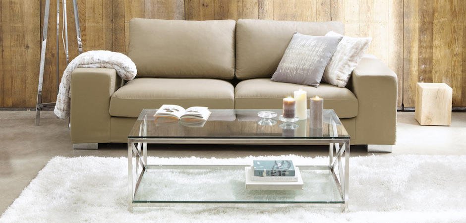 Журнальный стол Brilliant Glass Coffee Table - Loft-Concept в Перми