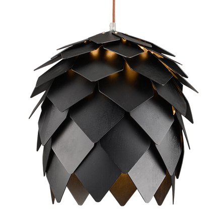 Подвесной светильник Crimea Pine Cone Black Черный в Перми | Loft Concept 