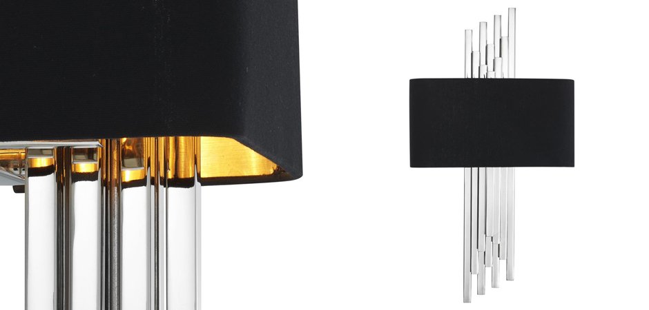 Бра Eichholtz Wall Lamp Caruso Nickel Бра Eichholtz Wall Lamp Caruso Nickel - Loft-Concept в Перми
