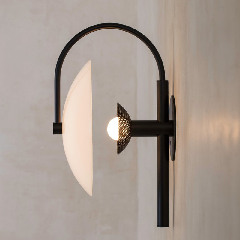 Бра Aperture Wall lamp Белый Черный в Перми | Loft Concept 