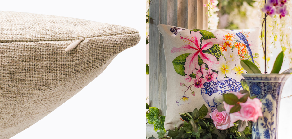 Декоративная подушка Pink Hibiscus Pillow Декоративная подушка Pink Hibiscus Pillow - Loft-Concept в Перми