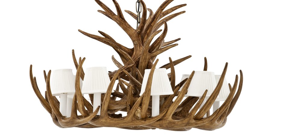 Люстра Eichholtz Chandelier Horn Highlands - Loft-Concept в Перми