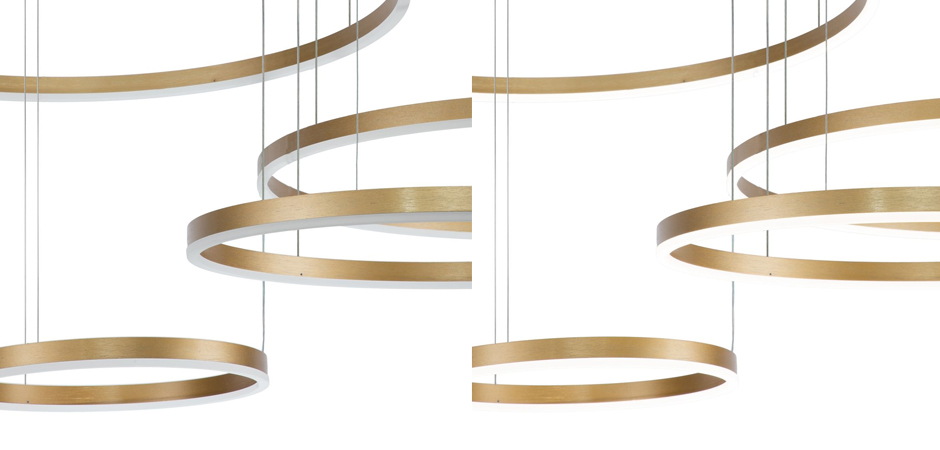 Подвесной светильник Neo Circles Gold Подвесной светильник Neo Circles Gold - Loft-Concept в Перми