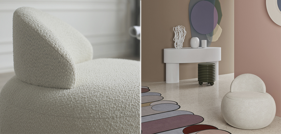 Кресло Boucle Snowball Armchair Кресло Boucle Snowball Armchair - Loft-Concept в Перми