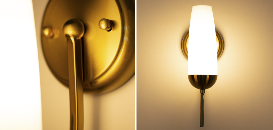 Бра Country Wall Lamp Glass Lampshade Бра Country Wall Lamp Glass Lampshade - Loft-Concept в Перми