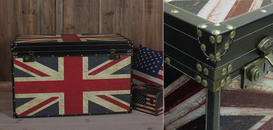 Сундук Union Jack Сундук Union Jack - Loft-Concept в Перми